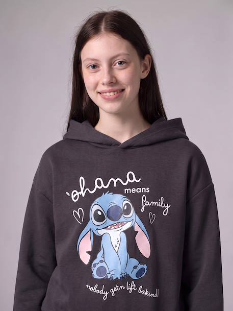 LILO & STITCH hoodie voor meisjes antraciet - vertbaudet enfant 