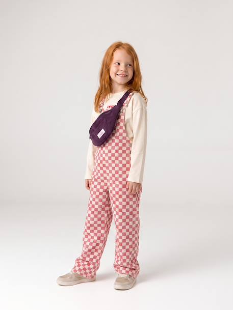 Salopette fille rose bonbon - vertbaudet enfant 