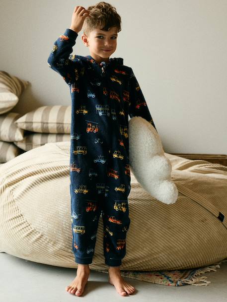 Combinaison pyjama garçon marine - vertbaudet enfant 