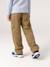 Pantalon battle garçon bleu jean+olive - vertbaudet enfant 