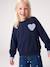 Sweat fille marine+vert de gris - vertbaudet enfant 