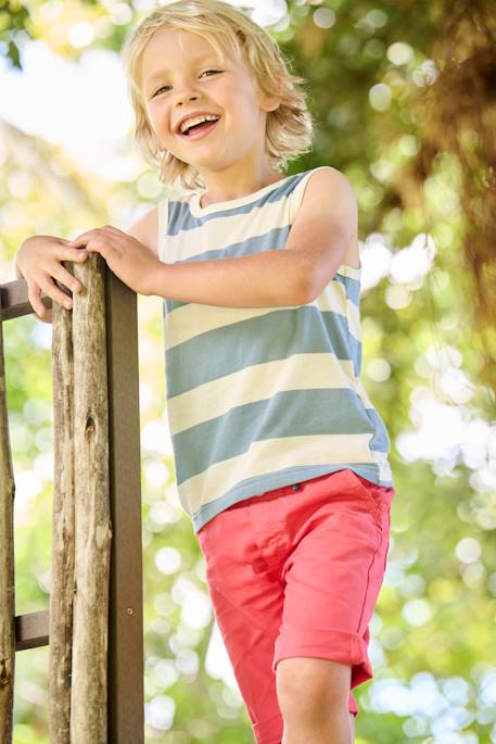 Lot de 2 débardeurs garçon lot jaune - vertbaudet enfant 