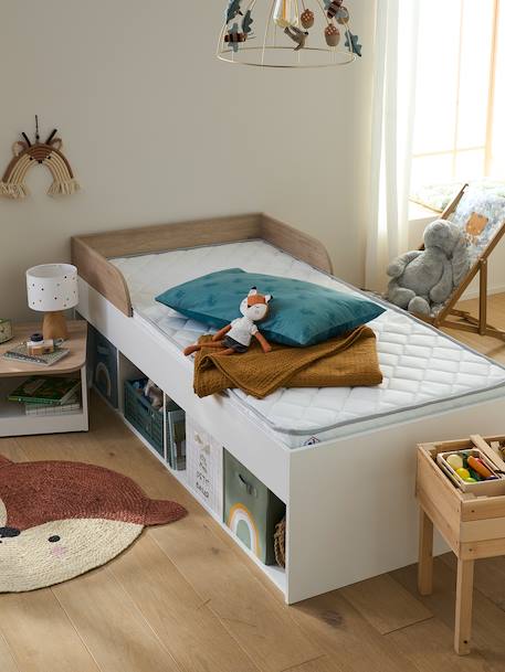 Matelas bébé anti-acariens traité Bi-ome NTL® blanc - vertbaudet enfant 