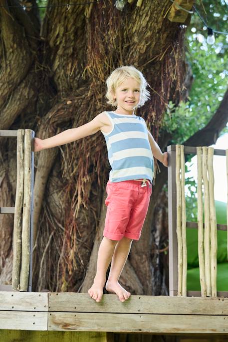 Lot de 2 débardeurs garçon lot jaune - vertbaudet enfant 