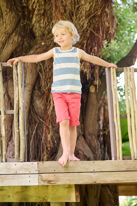 Lot de 2 débardeurs garçon lot jaune - vertbaudet enfant 
