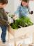 Vierkante houten moestuin BEIGE - vertbaudet enfant 