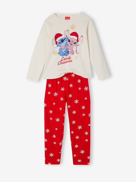 Pyjama de Noël Lilo et Stitch rouge - vertbaudet enfant 