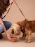Gamelle en silicone rétractable pour chien et chat camel - vertbaudet enfant 