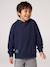 Jongenshoodie gemêleerd rood+marineblauw - vertbaudet enfant 