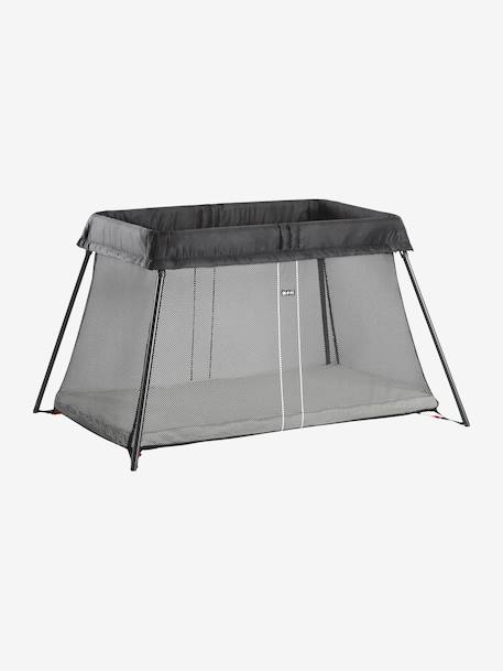 Lit parapluie Light BabyBjörn NOIR+VERT FONCE - vertbaudet enfant 