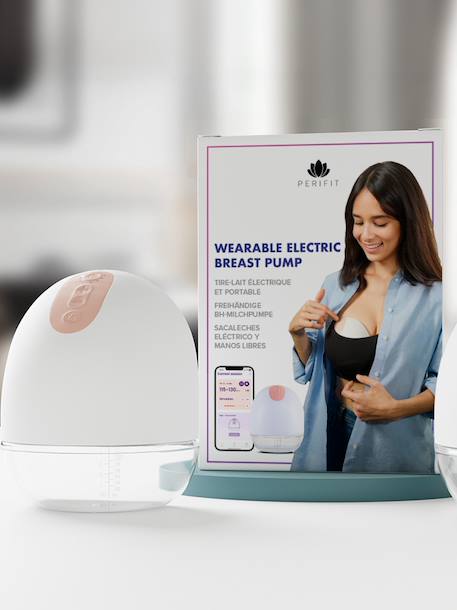 Tire-lait portable connecté Perifit Pump blanc - vertbaudet enfant 