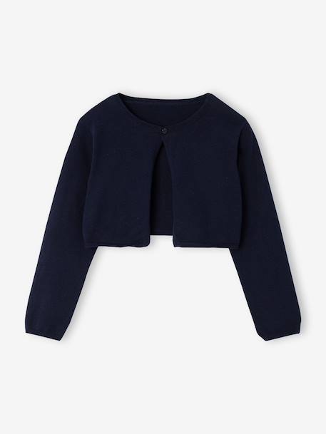 Ensemble robe et gilet enfant fille marine - vertbaudet enfant 