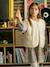 Gilet fille sans manches en sherpa blush+prune+vanille - vertbaudet enfant 