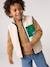 Sherpa bodywarmer jongen ecru+karamel - vertbaudet enfant 