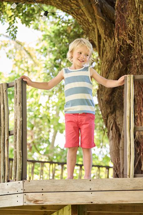 Lot de 2 débardeurs garçon lot jaune - vertbaudet enfant 