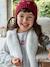 Gilet sans manches fille fausse fourrure BLANC CLAIR UNI+marron imprimé - vertbaudet enfant 