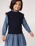 Robe 2 en1 fille marine - vertbaudet enfant 