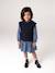 Robe 2 en1 fille marine - vertbaudet enfant 