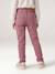 Pantalon slim fille encre+mauve - vertbaudet enfant 