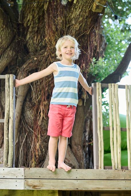 Lot de 2 débardeurs garçon lot jaune - vertbaudet enfant 