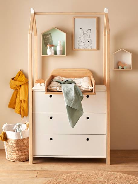 Commode penderie COCONUT blanc - vertbaudet enfant 