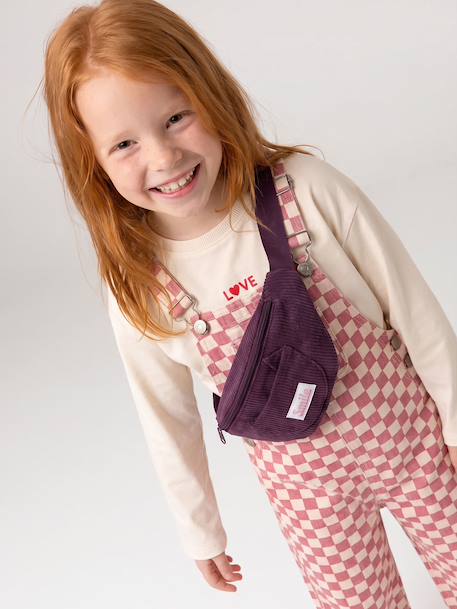 Salopette fille rose bonbon - vertbaudet enfant 