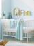 Set van 3 houten huisplanken blauwgroen+EFFEN ROZE+HOUT/VEELKLEURIG - vertbaudet enfant 