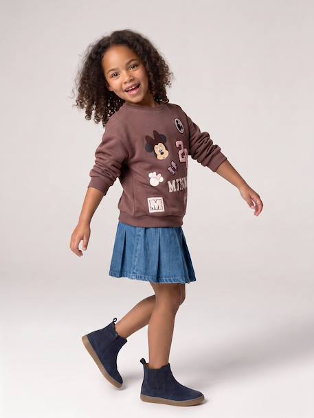 Jupe denim fille denim brut - vertbaudet enfant 