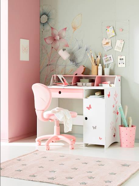 Bureau enfant LIGNE ENVOLEE BLANC - vertbaudet enfant 
