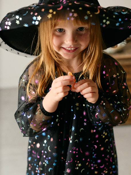 Déguisement de sorcière Halloween noir - vertbaudet enfant 