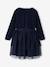 Ensemble robe et gilet enfant fille marine - vertbaudet enfant 