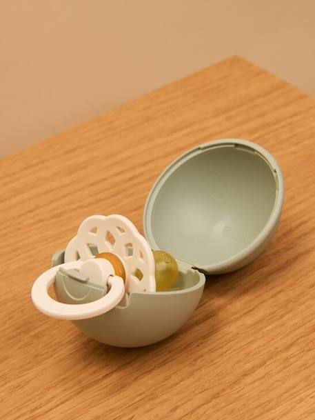 Mini boîte à sucette beige+écru+vert sauge - vertbaudet enfant 