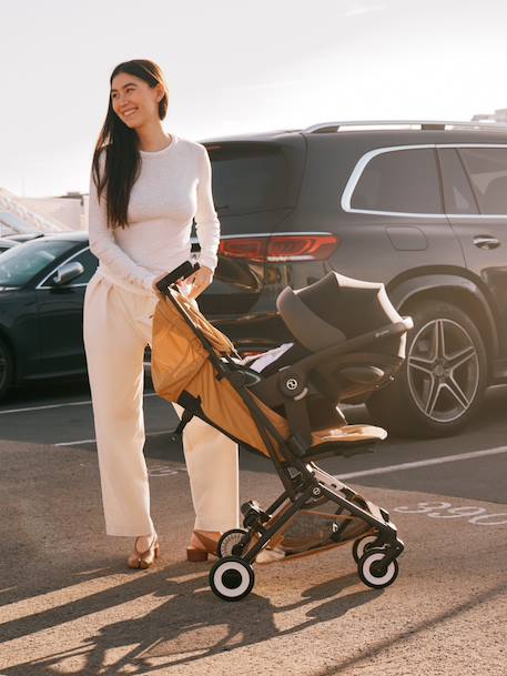 Compacte Libelle kinderwagen beige+zwart - vertbaudet enfant 