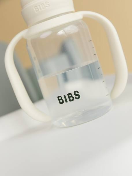 Biberon tasse d'apprentissage 150 ml écru+vert sauge - vertbaudet enfant 