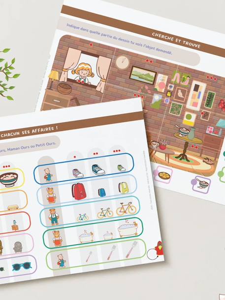 Set met 5-8 verhaaltjes en leren lezen meerkleurig - vertbaudet enfant 