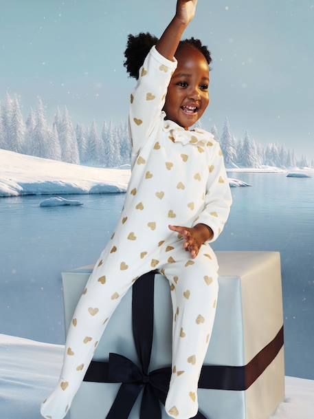 Pyjama bébé ouverture dos blanc - vertbaudet enfant 