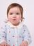 Pyjama bébé à col imprimé coeurs bleu clair - vertbaudet enfant 