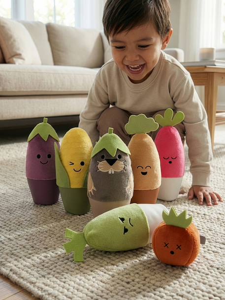 Groentebowlingset LITTLE BIG FRIENDs meerkleurig - vertbaudet enfant 