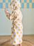 Fleece dekenponcho voor meisjes ecru - vertbaudet enfant 