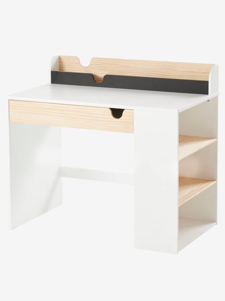 Bureau enfant School BLANC - BOIS - vertbaudet enfant 