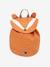 Sac à dos Backpack MINI animal Mr Crocodile+Mr Fox+Mr Koala+Mr Lion+Mr Penguin+orange - vertbaudet enfant 