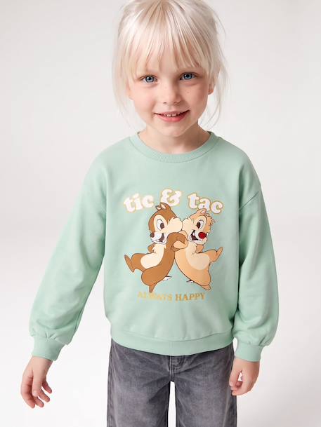 Disney sweater voor meisjes grijsblauw - vertbaudet enfant 