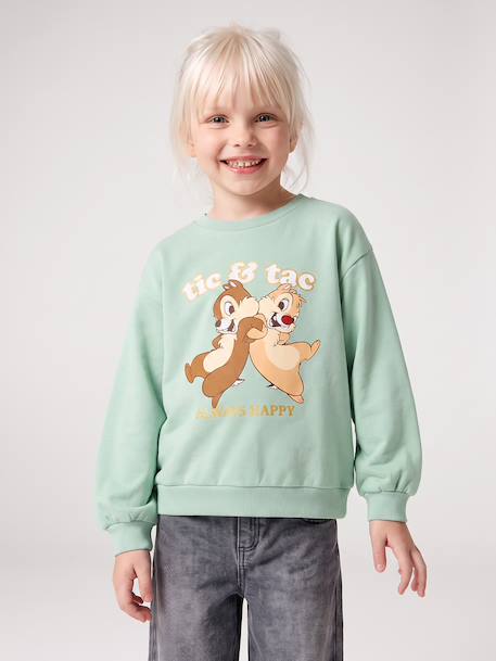 Disney sweater voor meisjes grijsblauw - vertbaudet enfant 