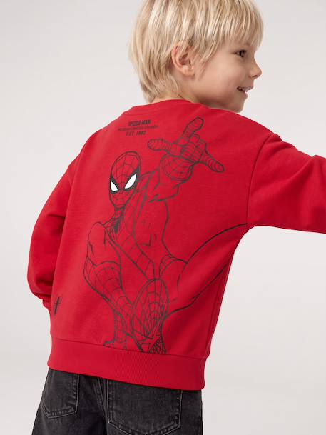Sweat Spiderman garçon rouge - vertbaudet enfant 