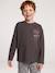 T-shirt manches longues Hot Wheels garçon gris - vertbaudet enfant 