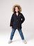 3-in-1 parka met capuchon meisje DARK GREEN+kaki+PURPLE DARK+salie+zwart - vertbaudet enfant 