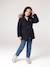3-in-1 parka met capuchon meisje DARK GREEN+kaki+PURPLE DARK+salie+zwart - vertbaudet enfant 