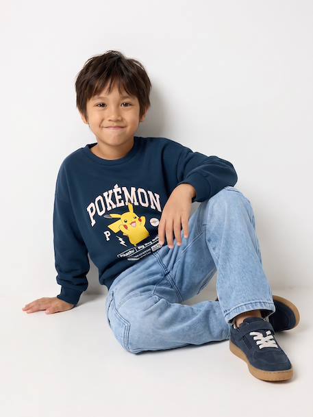 Sweat Pokemon bleu nuit - vertbaudet enfant 