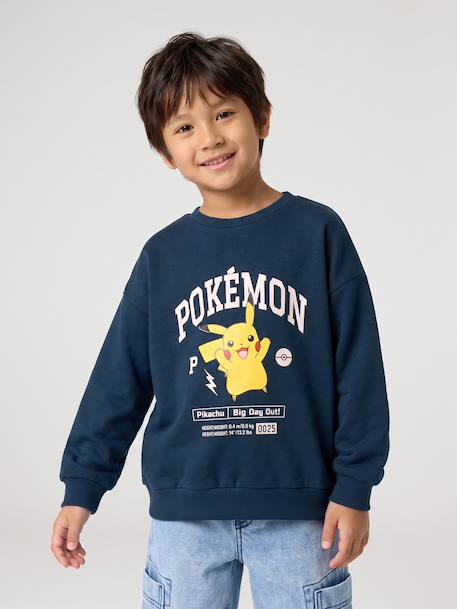 Sweat Pokemon bleu nuit - vertbaudet enfant 