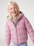 Doudoune fille légère à capuche lilas+marine+prune+rose+vert de gris - vertbaudet enfant 